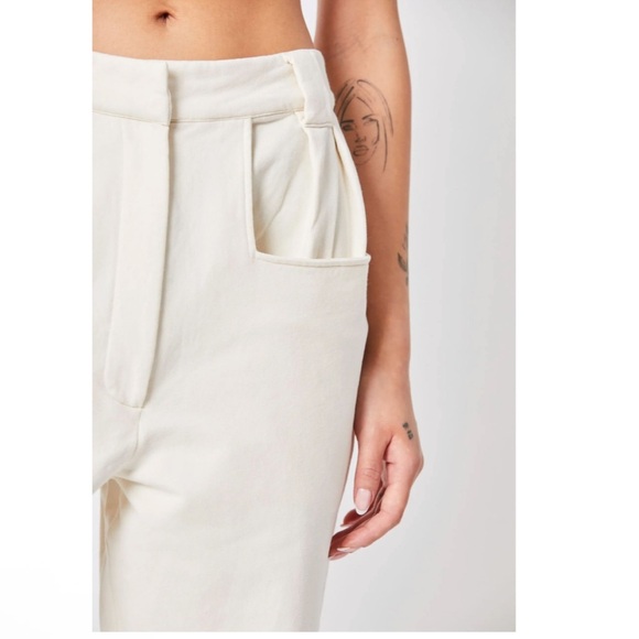 THOM KROM W St 319 sweatpants jogger styleTrousers Bone In White - Picture 2 of 14